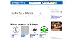 Desktop Screenshot of guia-antioquia.guiacolombia.com.co