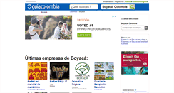 Desktop Screenshot of guia-boyaca.guiacolombia.com.co