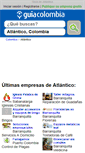 Mobile Screenshot of guia-atlantico.guiacolombia.com.co