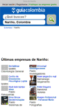 Mobile Screenshot of guia-narino.guiacolombia.com.co