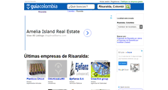 Desktop Screenshot of guia-risaralda.guiacolombia.com.co