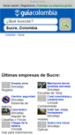 Mobile Screenshot of guia-sucre.guiacolombia.com.co